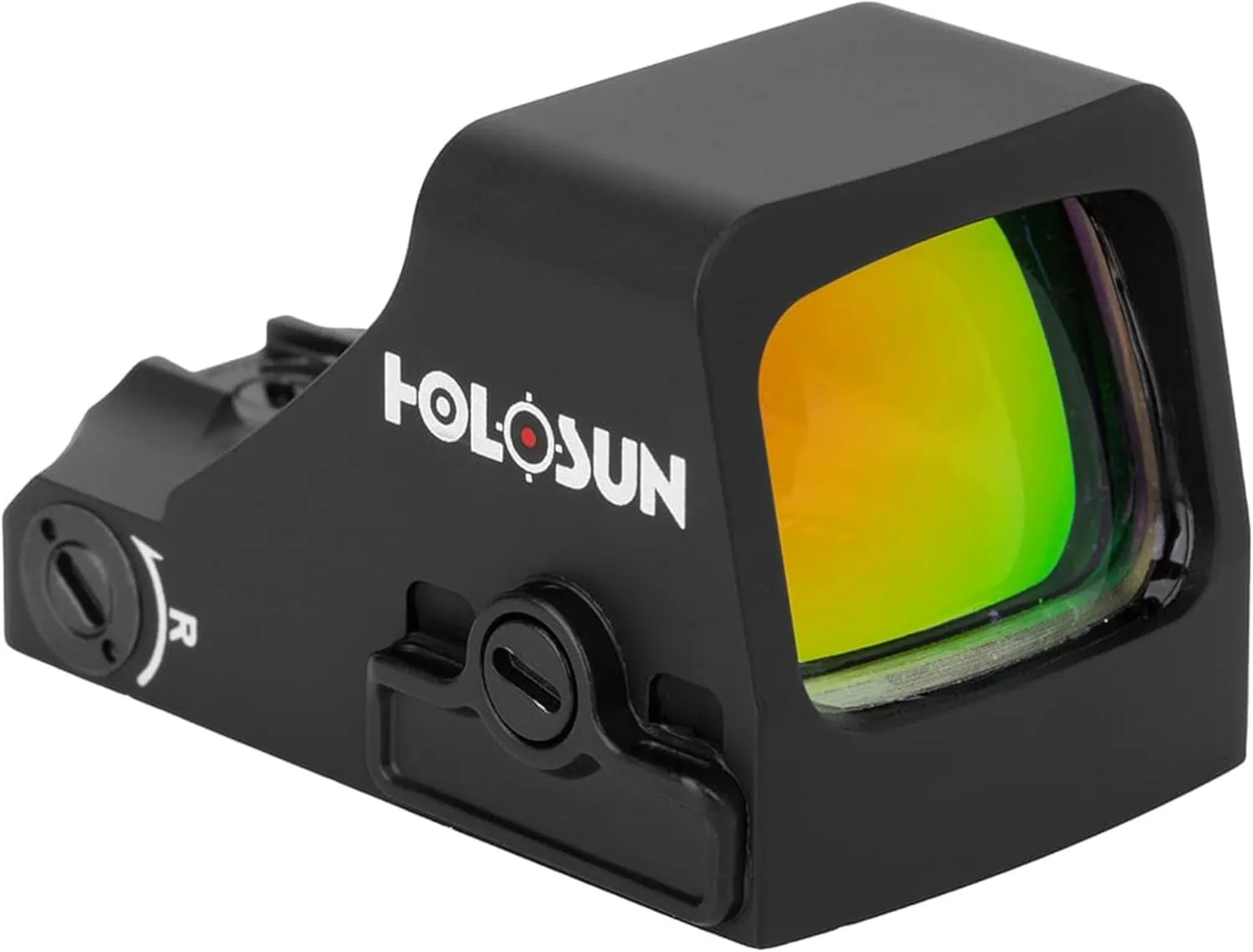 HOLOSUN HE507K-GR X2 / HS507K X2 Multi-Reticle 2 MOA Dot & 32 MOA Circle Open Reflex Pistol Sight - Durable Shake-Awake Parallax-Free Aluminum Sight for Subcompact Handguns - Green & Red Dot Options