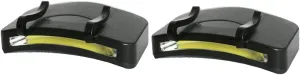 Homoyoyo 2sets Portable Clamp Light Mini Clip Headlamp for Solar Camping Hiking 2pcs*2