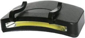 HOMSFOU 2pcs Mini Clip Light Cob Clamp Headlamp for Hands Outdoor Activities for Hiking Camping Fishing and Running Batteries Not Included