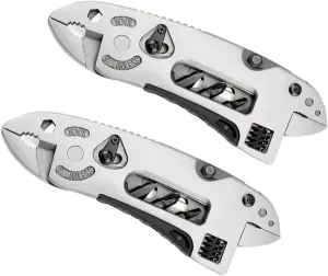HOMSFOU 2pcs Pliers Portable Wrench for Emergency Gear Compact Wire Cutters Design for Activities