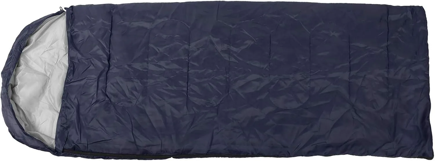 HONIO Camping Sleeping Bag, Soft and Comfortable Waterproof Sleeping Bag, Home Adult Travel for Kids (Cyan), Honio8e7g29rovd-11