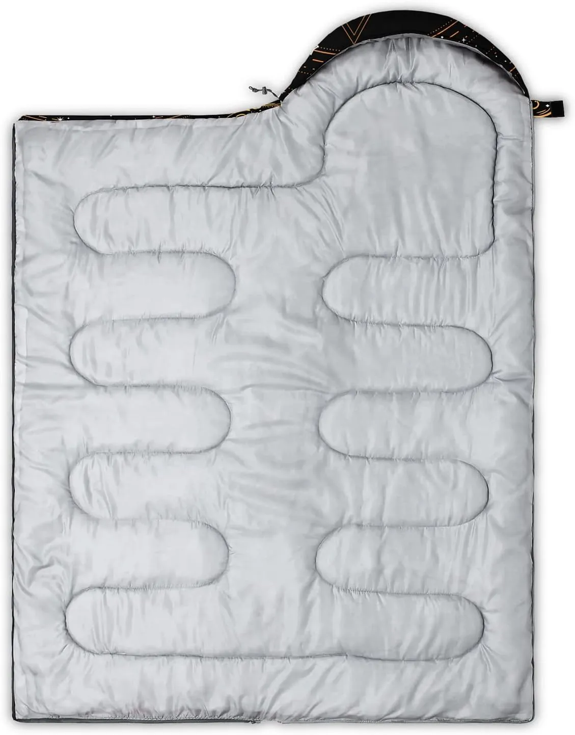 HOSIMA Butterfly Sleeping Bags for Adults and Kids for Camping,Black Gothic Ultralight Sleeping Bag for Cold Weather Summer.