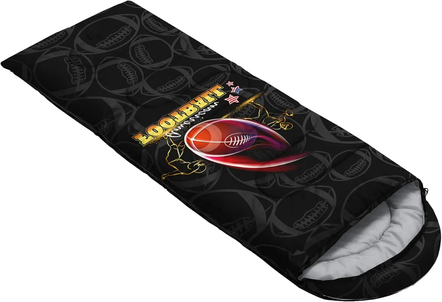 HOSIMA Butterfly Sleeping Bags for Adults and Kids for Camping,Black Gothic Ultralight Sleeping Bag for Cold Weather Summer.