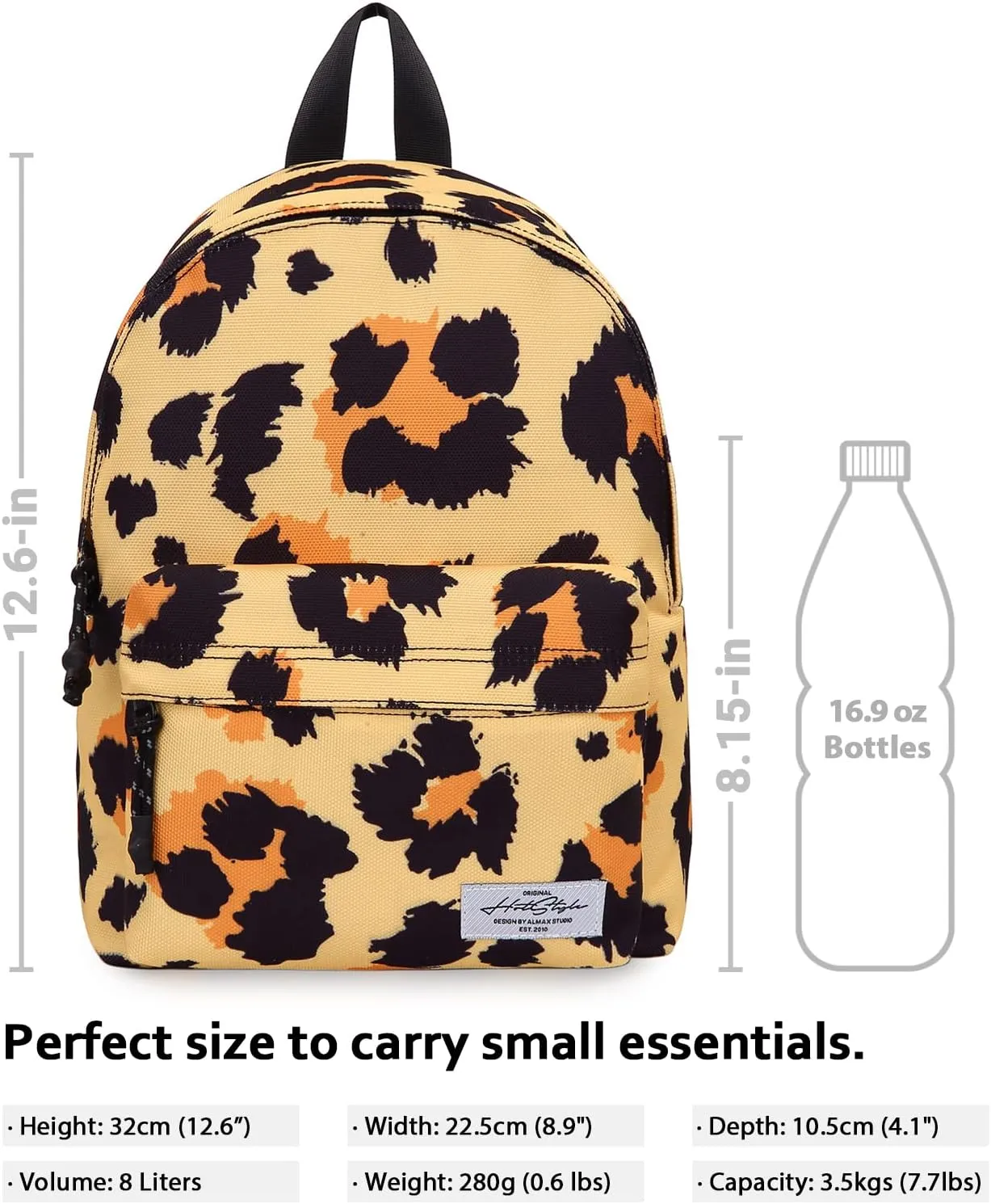 HotStyle SIMPLAY  Mini Backpack, Multiple Colors and Patterns, 8 Litres