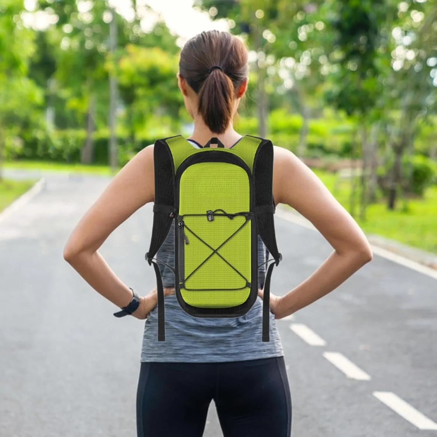 Hydration Backpack Daypack Water Rucksack for Women Men,Portable,Water Backpack for Camping Climbing Traveling Backpacking