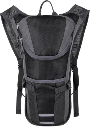 Hydration Backpack Nylon Hiking Backpack Outdoor Water Bladder Backpack for Cycle Biking Running