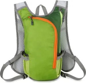 Hydration Backpack，Hydration Pack for Running Women，Safety Reflective Sports Backpack，Lightweight Hydration Vest with Water Bladder for Trail Running & Cycling