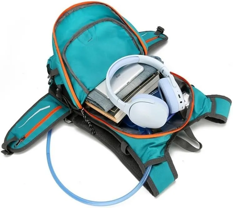 Hydration Pack - Lightweight Running Hydration Backpack for Men Women Hydration Backpack with Storage for Cycling, Hiking, Running, Climbing,Camping, Biking(Black)