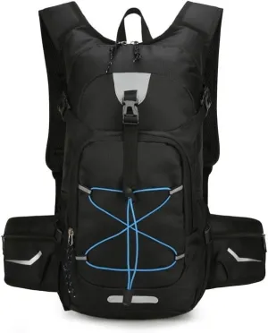 Hydration Pack - Lightweight Running Hydration Backpack for Men Women Hydration Backpack with Storage for Cycling, Hiking, Running, Climbing,Camping, Biking(Black)