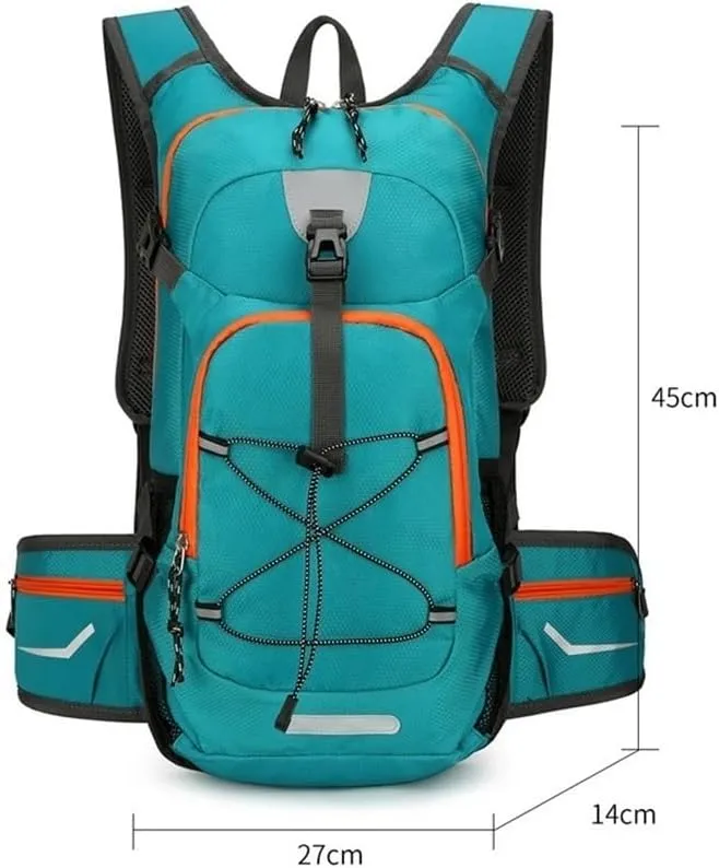 Hydration Pack - Lightweight Running Hydration Backpack for Men Women Hydration Backpack with Storage for Cycling, Hiking, Running, Climbing,Camping, Biking(Black)