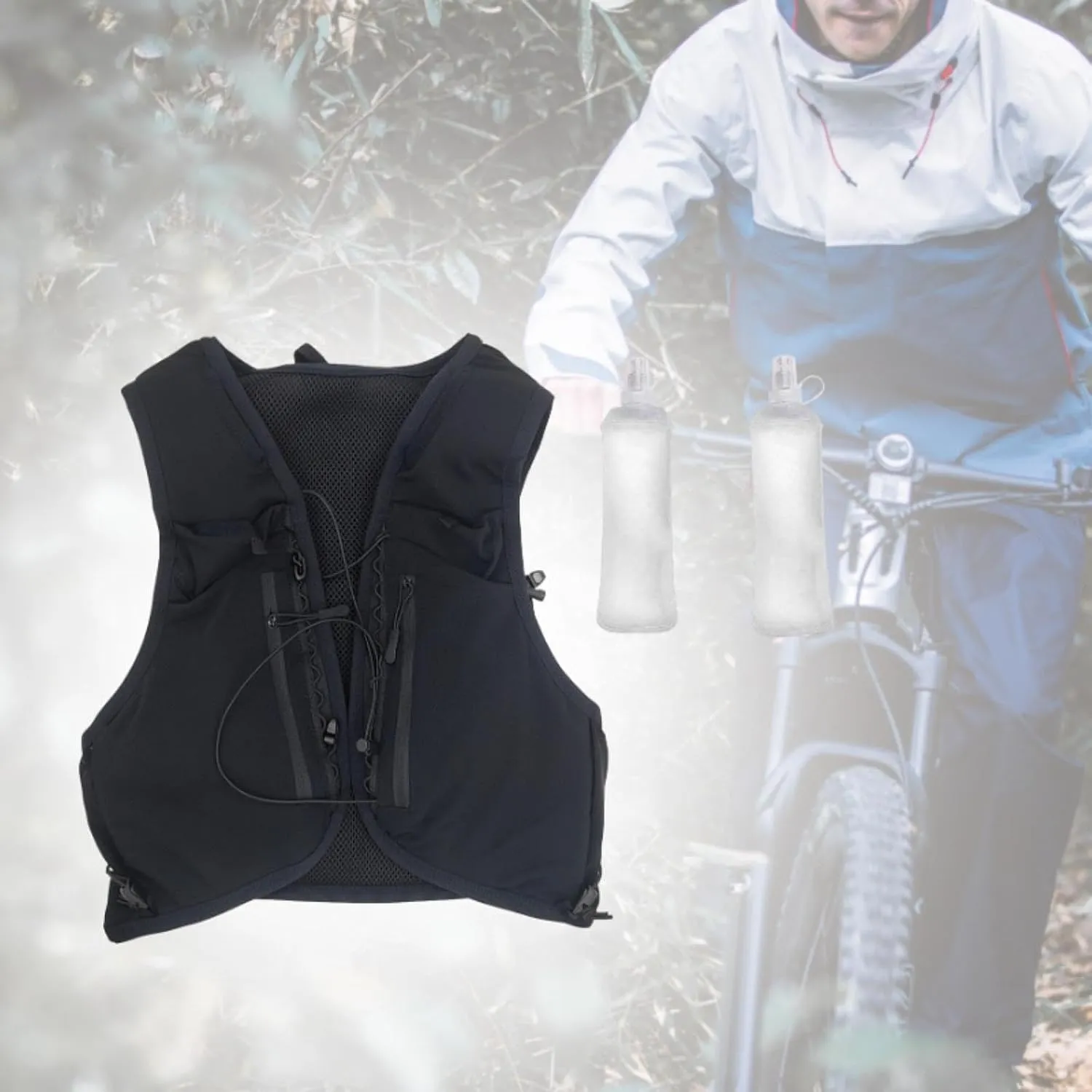 Hydration Vest for Men Women Outdoor Sport Bag Hydration Pack Water Pack for Mountain Climbing Jogging Backpacking Summer