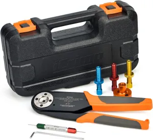 iCrimp Deutsch Crimping Tool for Solid Contacts(Size 12, 16, 20) Deutsch DT, DTM, DTP Connectors, Amphenol AT Pins