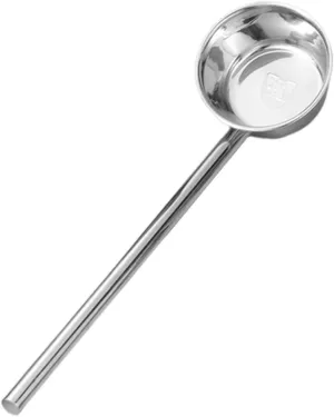 IMIKEYA Stainless Steel Ladle for Soup Water Large Spoon Long Handle for Home Restaurant Easy to Clean Comfortable Design
