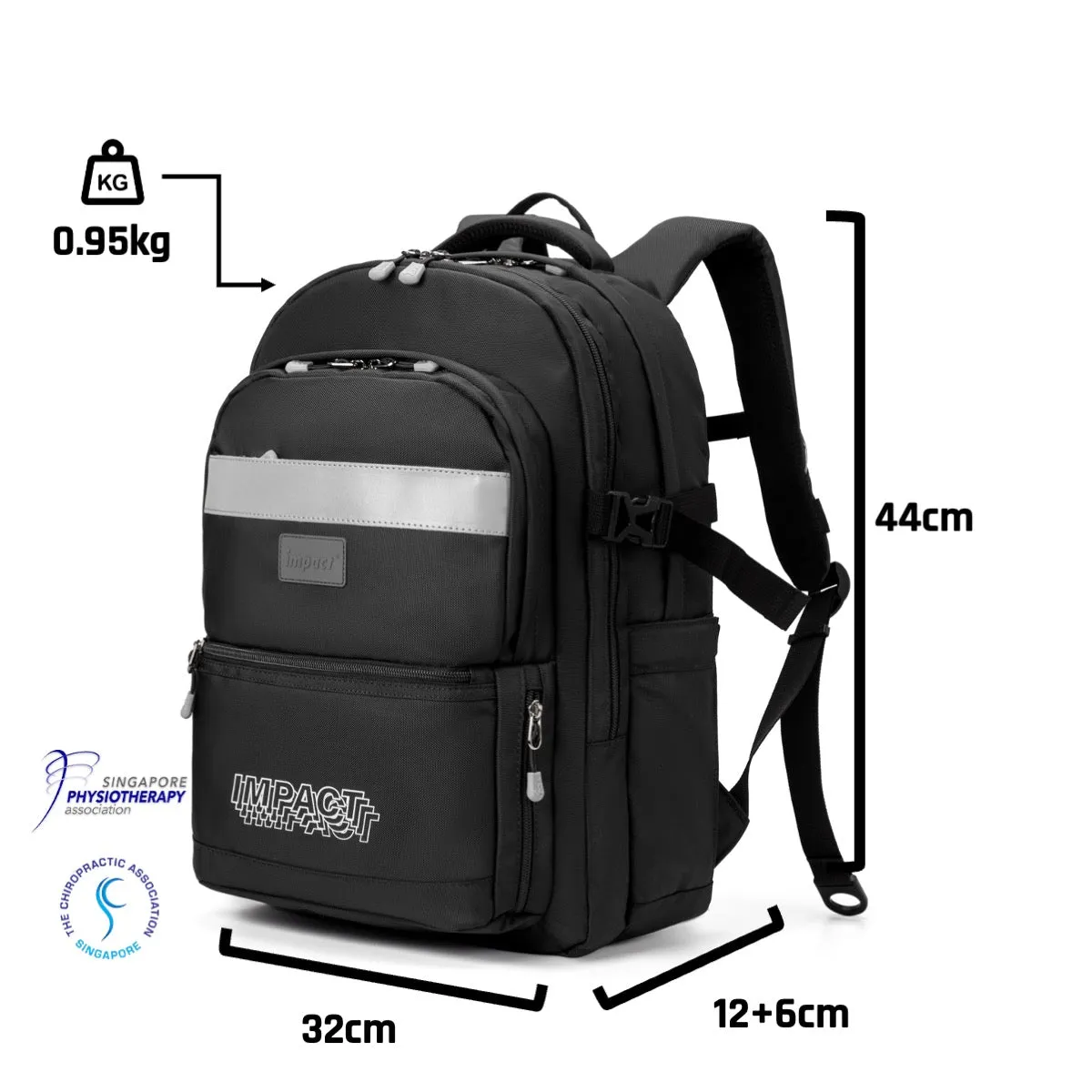 Impact Posture Correction Ergonomic Backpack, IPEG-2369