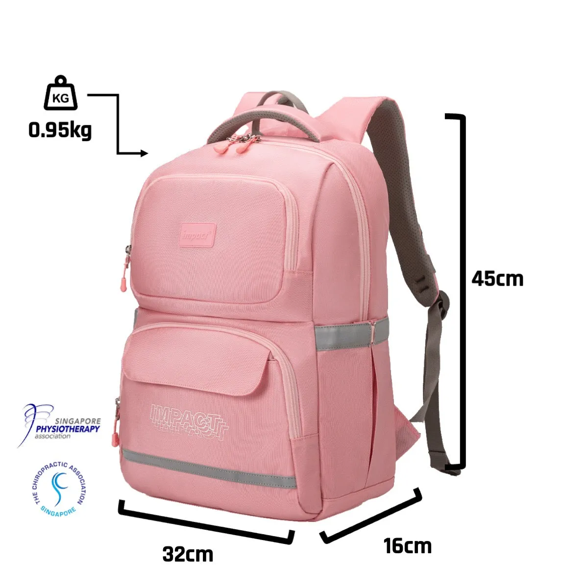Impact Posture Correction Ergonomic Backpack, IPEG-2370