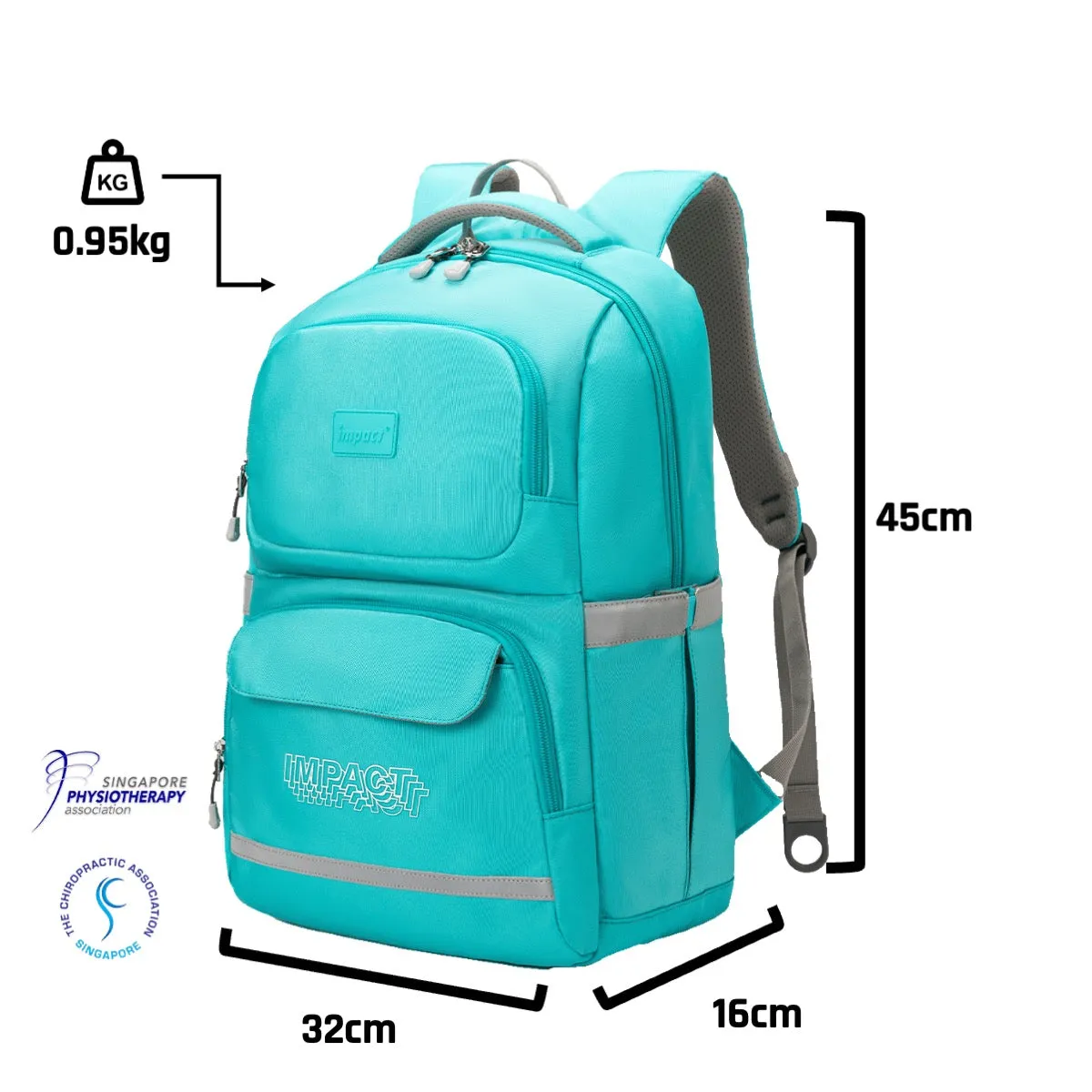 Impact Posture Correction Ergonomic Backpack, IPEG-2370