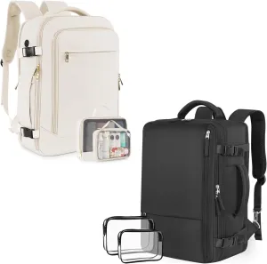 INC Travel Backpack For Women Men, Carry On Backpack Airline Approved 35L  40L