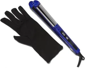 Ion Straight N' Spiral Styling Iron Black