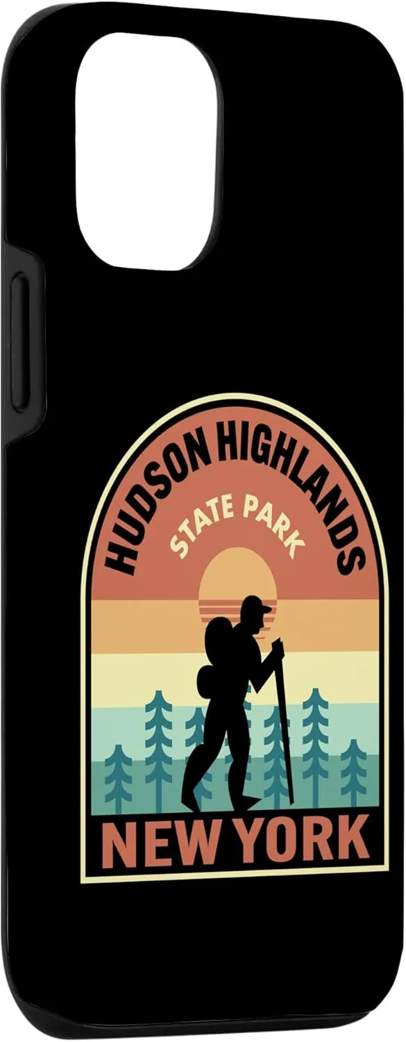 iPhone 12/12 Pro Hudson Highlands State Park New York Retro Hiking Case
