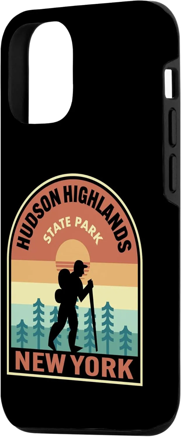 iPhone 12/12 Pro Hudson Highlands State Park New York Retro Hiking Case