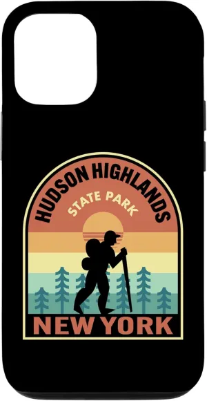 iPhone 12/12 Pro Hudson Highlands State Park New York Retro Hiking Case
