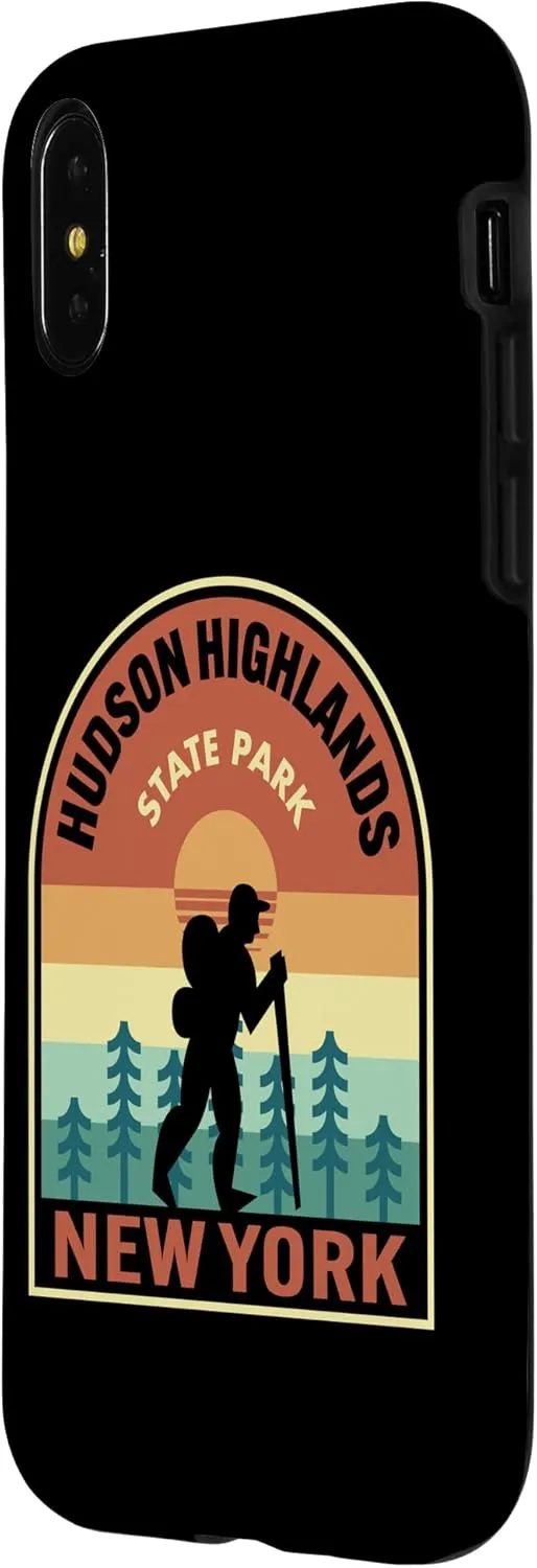 iPhone X/XS Hudson Highlands State Park New York Retro Hiking Case