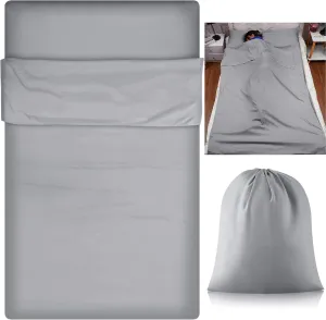 Irenare Self Tan Sleep Sack Reusable Body Self Tanners Lightweight Breathable Tanning Sleeping Sac for Bed Travel Sleeping Bag