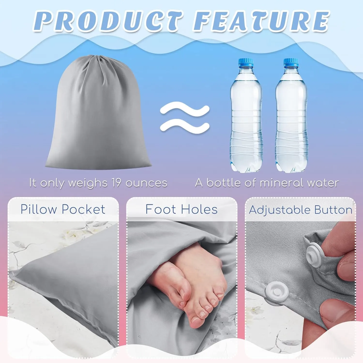 Irenare Self Tan Sleep Sack Reusable Body Self Tanners Lightweight Breathable Tanning Sleeping Sac for Bed Travel Sleeping Bag