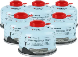Isobutane Fuel Canister 100 Gram Camping Stove Fuel Butane Propane Blend Camping Fuel Gas Canister Backpacking Fuel Light-weight Compact Camping Fuel Mini Propane Tanks Camp Stove Fuel 3.53oz