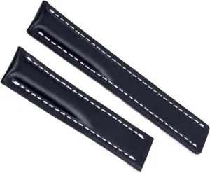 Italy Genuine Leather watch band for Breitling Premier B01 Colt Chronograph Avenger AVIATOR Strap