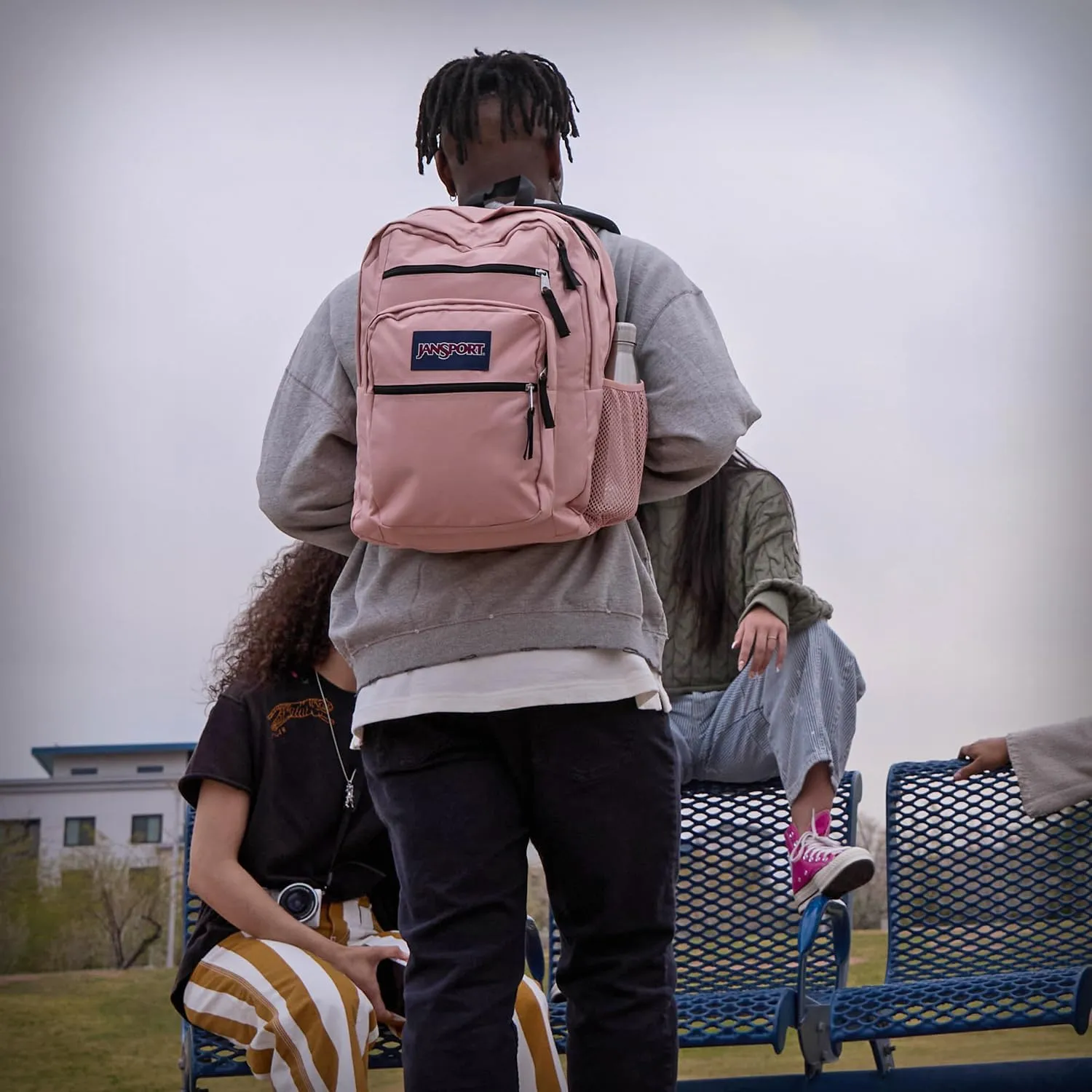 JanSport Laptop Backpack - Computer Bag with 2 Compartments, Ergonomic Shoulder Straps, 15” Laptop Sleeve, Haul Handle - Gravity Check
