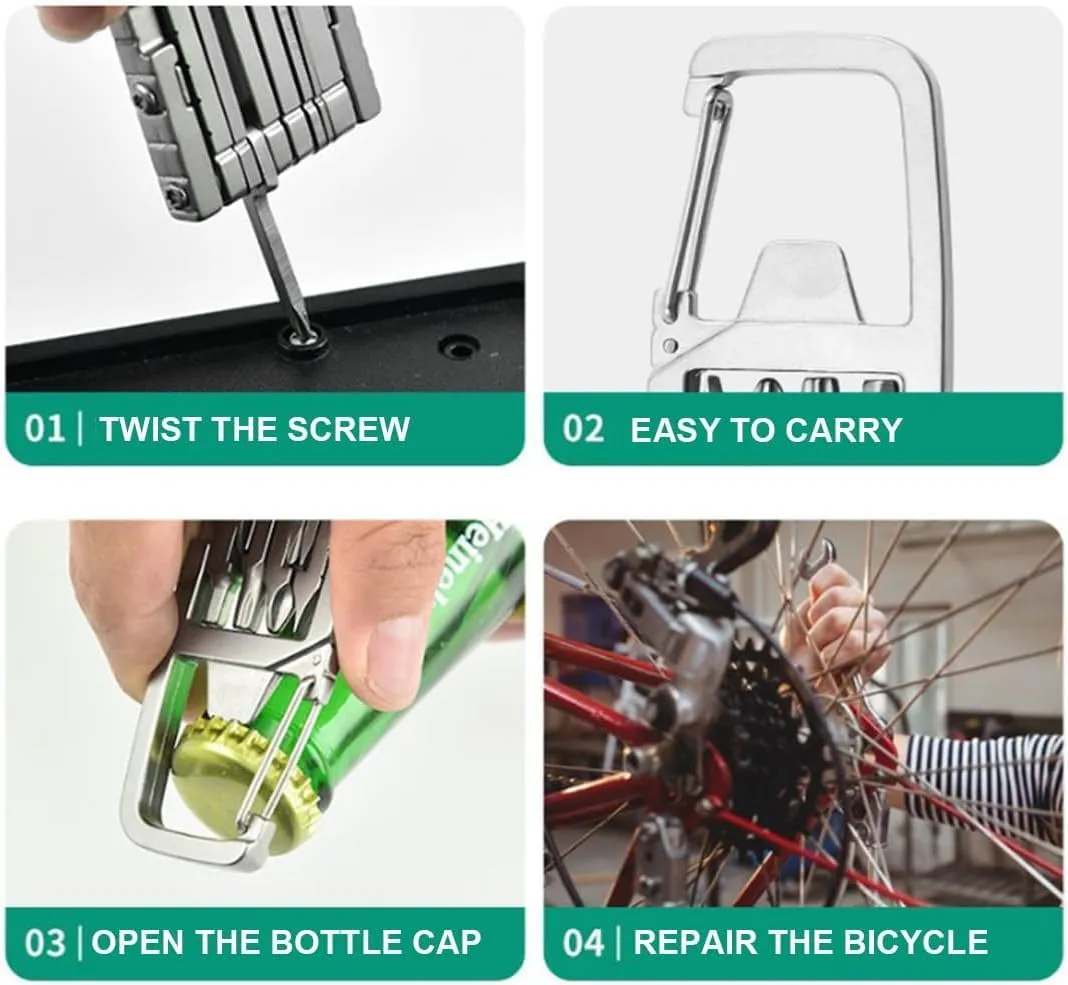 Jawbreaker Mini Tool, Jawbreaker Official - Jawbreaker Mini Tool, 12 In 1 Jawbreaker Mini Multi Tool, Ultra Mini Jawbreaker Multi Tool With Bottle Opener Phone Holder Screwdriver Carabiner (3PCS)