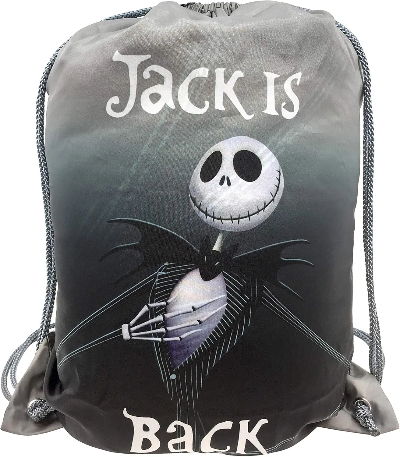 Jay Franco Disney Nightmare Before Christmas Slumber Sack - Cozy & Warm Kids Lightweight Slumber Bag/Sleeping Bag - Featuring Jack Skellington (Official Disney Product)
