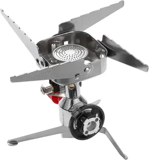 Jet Boiler Camping Stove Portable, 3000W Camping Gas Stove, Folding Windproof Camp Stove, Propane Backpacking Gas Stove, for Outdoor Hiking Picnic Emergency Stove