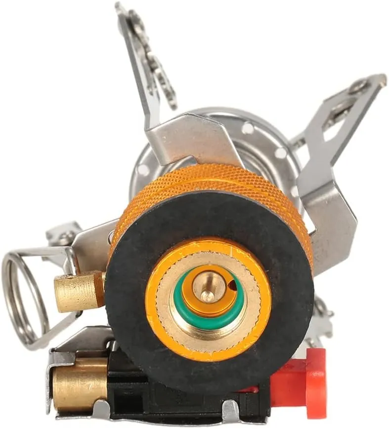 JSEIAJB Gas Stove Backpacking Canister Stove Burners Camping Outdoor Stove Cooking Foldable Hiking Butane Propane Furnace