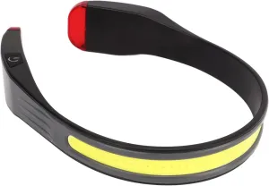 JTLB COB Headlamp, Rechargeable Headlamps Type C Charging, Lightweight Rechargeable Headlamp with Warning Tail Light for Outdoor Sport