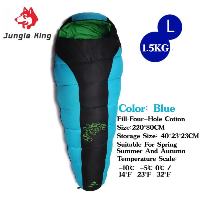 JUNGLE KING CY0901 RL Camping Sleeping Bag - Lightweight, Waterproof, 4 Season