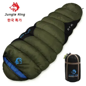 JUNGLE KING CY0903 Thickened Waterproof Cotton Sleeping Bag for Winter Camping and Hiking