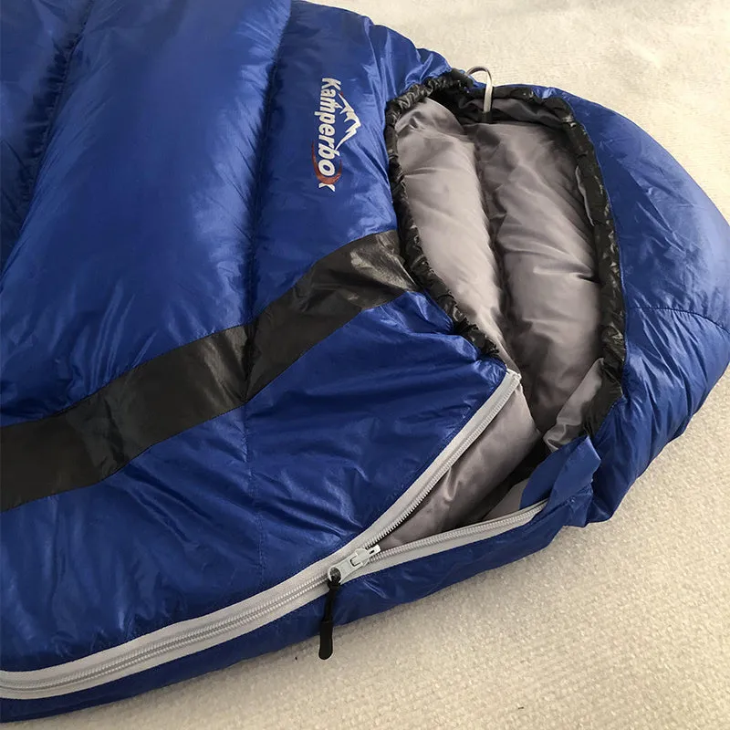 Kamperbox Down Sleeping Bag with Compression Sack |  -3 to -7 Degree | 630 g Filling