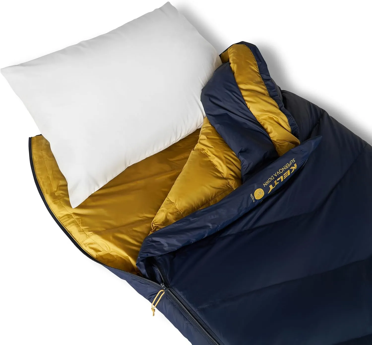 Kelty Supernova Down Sleeping Bag, Compact   Lightweight, Roomy Shape for All Body Types and Sleep Positions, Recycled Shell Fabrics