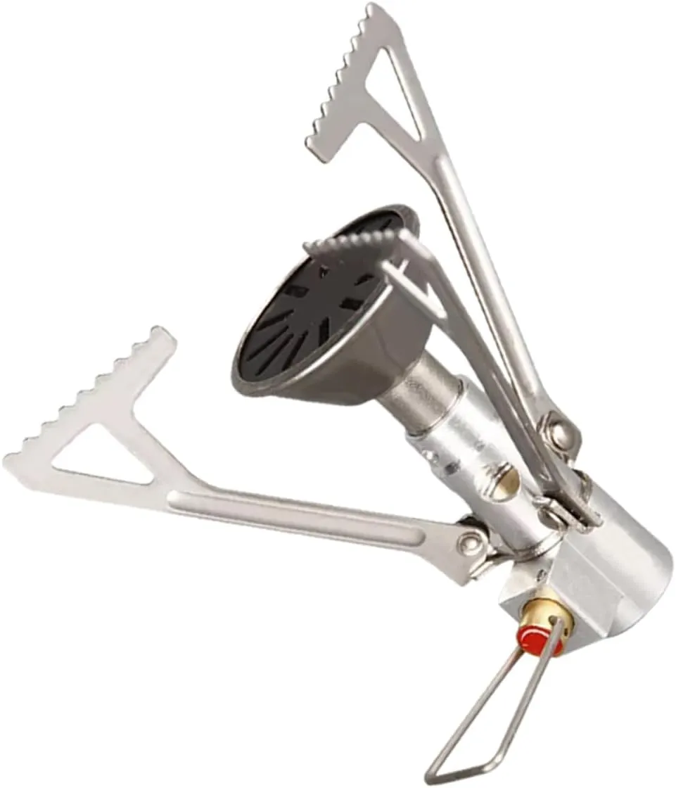 KESYOO 3 Pcs Picnic Cooker 2000w Power Gas Camping Stove Leak-proof Stainless Steel Mini Stove