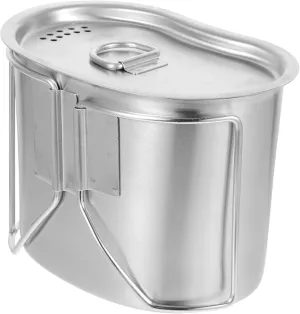 KICHOUSE Camping Water Dispenser Portable Cooking Pot Camping Cooking Tool Cookware Easy to Clean Picnic Accessory