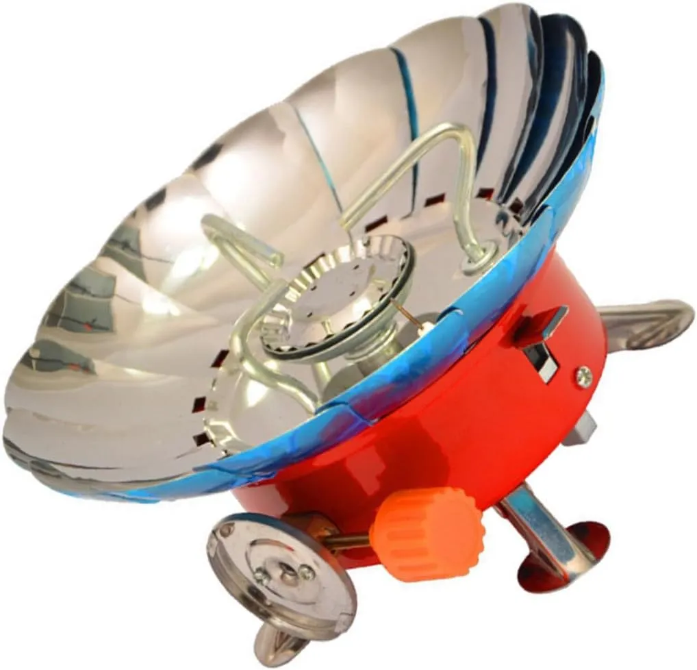 KICHOUSE Versatile Camping Gear: Picnic Stove Windproof Burner Portable Gas Stove for Outdoor Adventures