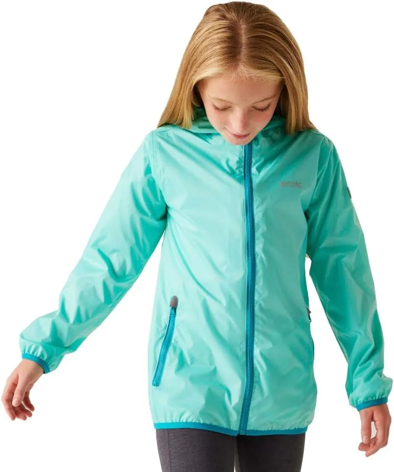 Kids Lever II Jackets Waterproof Shell Packaway, Breathable & Durable - Perfect for Outdoor, Walking, Hiking and Camping