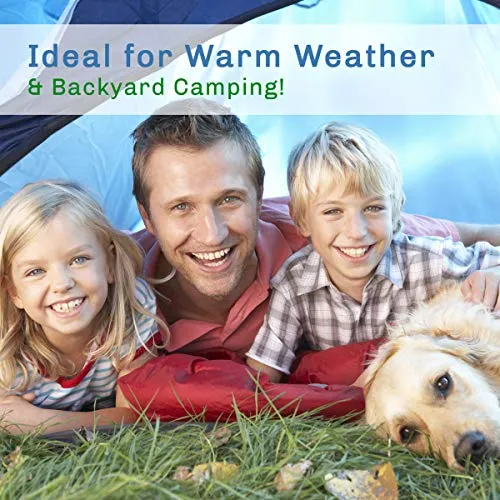Kids Sleeping Bag - Carrying Bag w/ Compression Straps for Camping