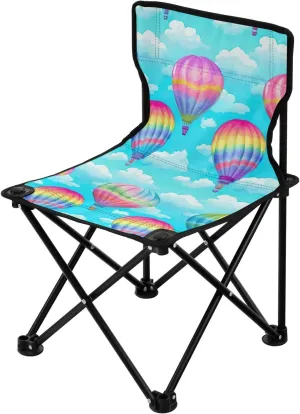 Kigai Folding Camping Chair Heavy Duty Chair Ultralight Compact Portable Beach Chair for Outdoor Camp, Hiking, Travel, Beach, Sporting Event and Picnic, Hot Air Balloon