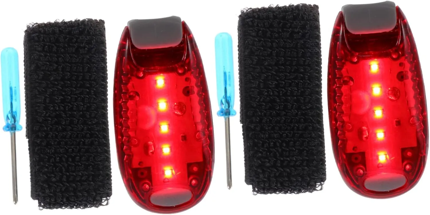 Kisangel LED Warning Light Multi Function Night Running Safety Light for Outdoor Activities Lightweight Durable