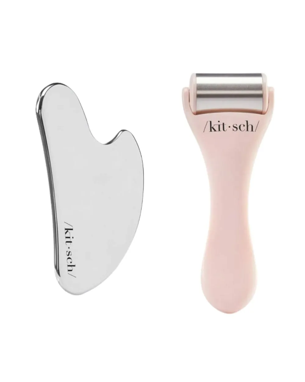 Kitsch Stainless Steel Gua Sha & Ice Roller for Face with Discount