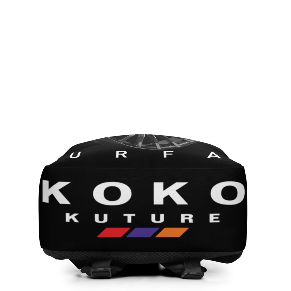 Koko Kuture URFA Minimalist Backpack - BLACK