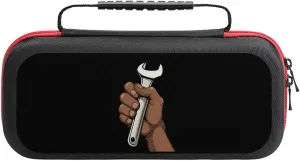 Labor Portable Protective Shell Compatible with Switch Case Hard Travel Tote Bag with 20 Game Cartridges